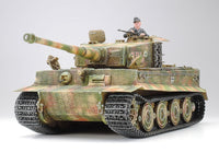 German Heavy Tiger I Late Ver (1/35 Scale) Plastic Military Model Kit