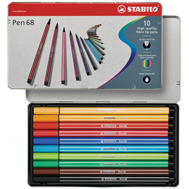 10-Pack Pen 68 Mini Tin