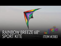 68" Rainbow Breeze Sport Kite