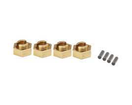 Brass Wheel Hub 7mm