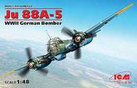 German Ju-88A-4 Bomber (1/48 Scale) Aircraft Model Kit