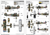 Gloster Gladiator Mk.2 (1/48th Scale) Plastic Military Model Kit