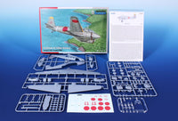 Tachikawa Ki54 Hei [Hickory] (1/72 Scale) Aircraft Model Kit