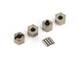 7mm Hex Wheel Hubs & Axle Pins