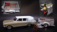 '64 Cal Drag Combo (1/25 Scale) Plastic Vehicle Model Kit