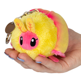 Micro Squishable Rosy Maple Moth Keychain