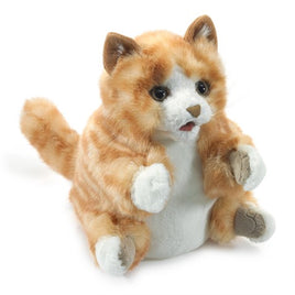 Orange Tabby Kitten Hand Puppet