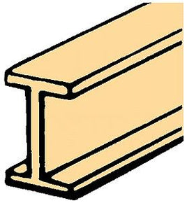 Basswood I-Beam Multipack 1/4" x 24" (5-Pack)