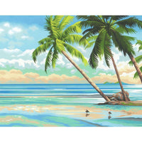 Paint by Number Tropical View