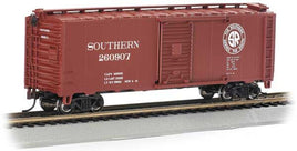 HO Pullman-Standard PS-1 40' Steel Boxcar - Ready to Run - Silver Series(R) -- Southern Railway 260907 (Boxcar Red, SR Logo)