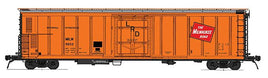 HO R-70-15 Refrigerator Car - Ready to Run -- Western Fruit Express GN (yellow, silver, black, Rocky Logo)