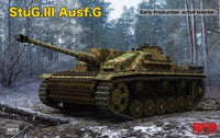 Stug III Ausf G Early Production with Full Interior (1/35 Scale) Plastic Military Model Kit