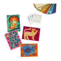 Deep in The Jungle Sticker and Jewel Mosaic Craft Kit