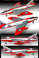 RAF Hawker Hunter F.6/FGA.9 (1/48 Scale) Aircraft Model Kit