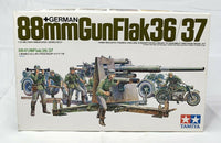 German 88mm Gun Flak 36/37 (1/35 Scale) Plastic Military Model Kit