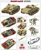 Stug III Ausf G Early Production with Full Interior (1/35 Scale) Plastic Military Model Kit