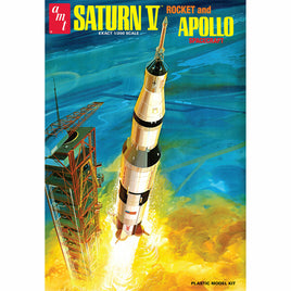 Saturn V Rocket with Apollo Spacecraft (1/200 scale) Plastic Spacecraft Model Kit