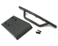 Front Bumper & Skid Plate, Black: SLASH