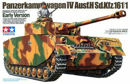 Panzerkampwagen IV Ausf.H Sd.Kfz.161/1 Early Version (1/35 Scale) Plastic Military Model Kit