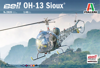 OH-13 Sioux Helicopter (1/48 Scale) Helicopter Model Kit