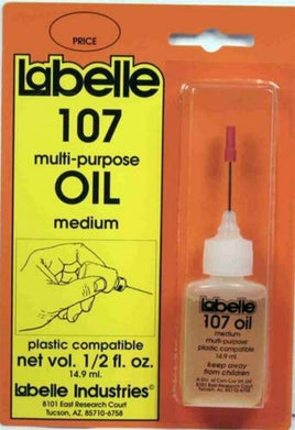 No. 107 Plastic-Compatible Motor Oil 1/2oz 14.8mL Medium Weight