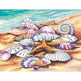 Shells Paint by Numbers (11"x14")