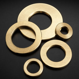 Thrust Washer, 6.0mm ID x 9.0mm OD x .010" Thick, Bronze (50/pk)