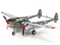 Lockheed P-38J Lightning (1/48th Scale) Plastic Aircraft Model Kit