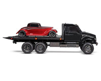 Traxxas TRX-6 1/10 6x6 Ultimate RC Hauler Flatbed Tow Truck (Black)