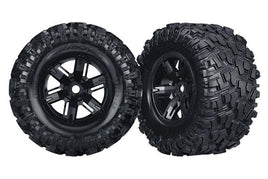 T7W X-MAXX Chrome/Maxx AT Tire