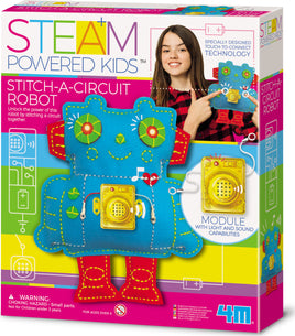 STEAM Powered Kids Stitch-A-Circuit Robot