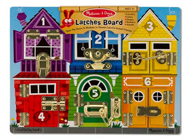 Number Latches Board